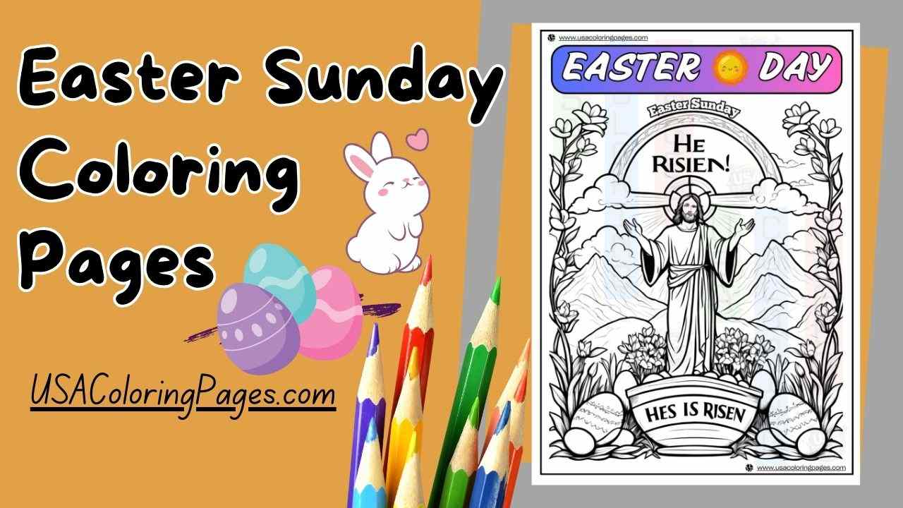40 🌅 Easter Sunday Coloring Pages Free Easter Printable PDF | April 20, 2025 40+ 🌅 Easter Sunday Coloring Pages - Free Easter Printable PDF