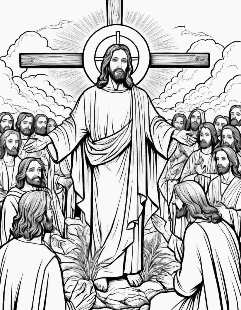 By His wounds we are healed | April 16, 2025 By His wounds we are healed | 40+ 🕊️ Good Friday Coloring Pages - Free Printable PDF