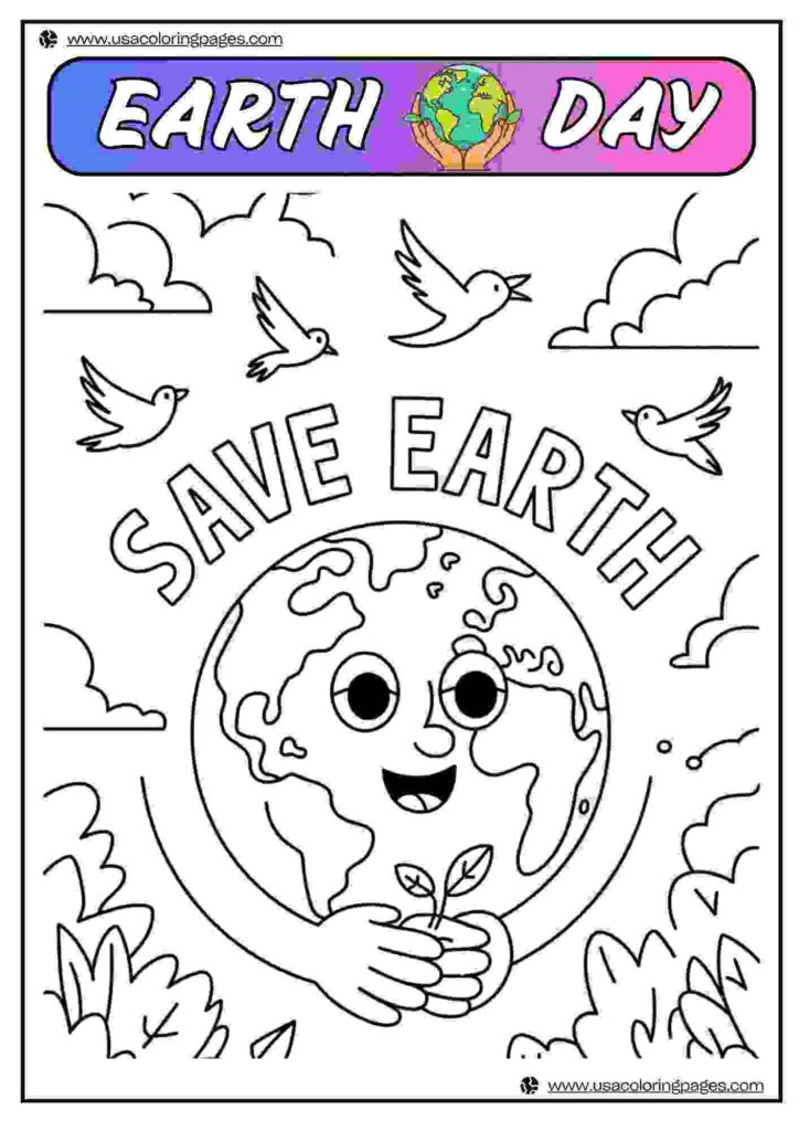 Earth is everything Save earth Earth Day Linearts | April 21, 2025 Earth is everything Save earth Earth Day Linearts | 30+π Earth Day Coloring Pages β Earth Day Lineart Printable PDF