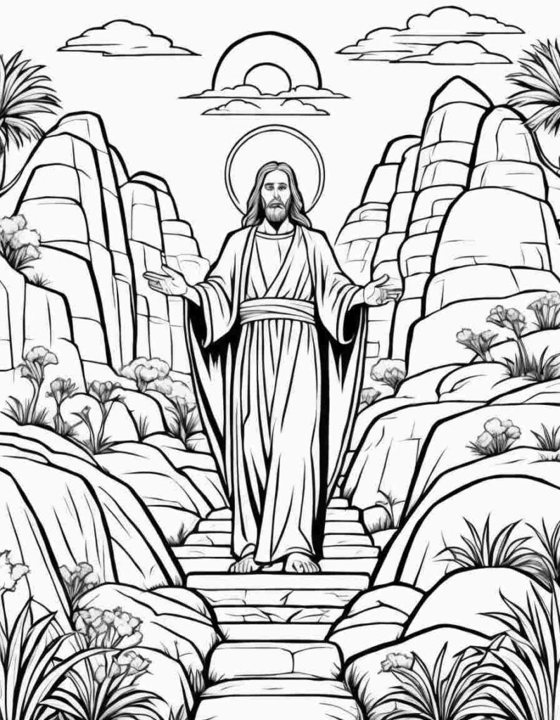Jesus Encounter Easter Sunday | April 20, 2025 Jesus Encounter Easter Sunday | 40+ 🌅 Easter Sunday Coloring Pages - Free Easter Printable PDF