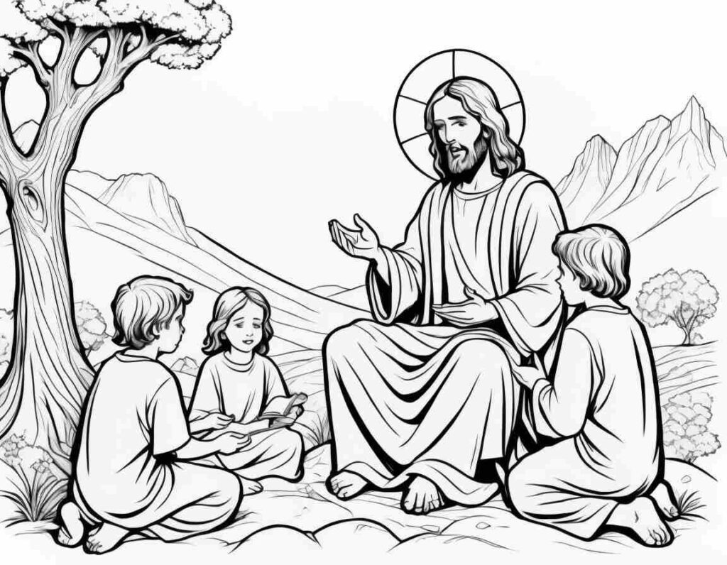 Kids with Jesus Easter Sunday | April 20, 2025 Kids with Jesus Easter Sunday | 40+ 🌅 Easter Sunday Coloring Pages - Free Easter Printable PDF