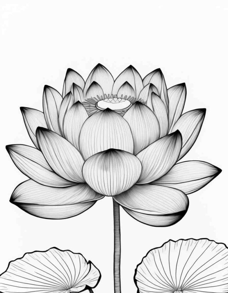 Realistic Flowers Coloring Pages for Adults 3 | April 25, 2025 Realistic Flowers Coloring Pages for Adults 3 | 100+🌼Flower Coloring Pages – Spring Lineart Printable PDF