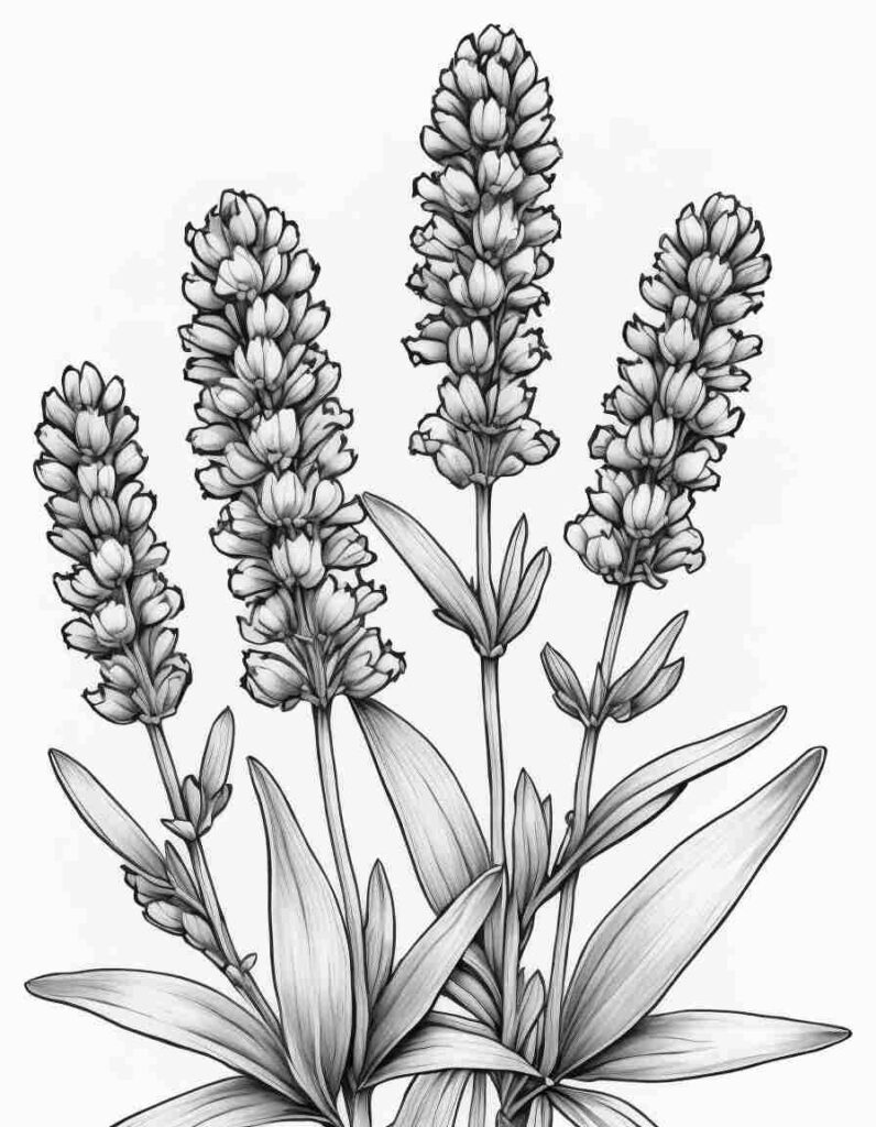 Realistic Flowers Coloring Pages for Adults 5 | April 25, 2025 Realistic Flowers Coloring Pages for Adults 5 | 100+🌼Flower Coloring Pages – Spring Lineart Printable PDF